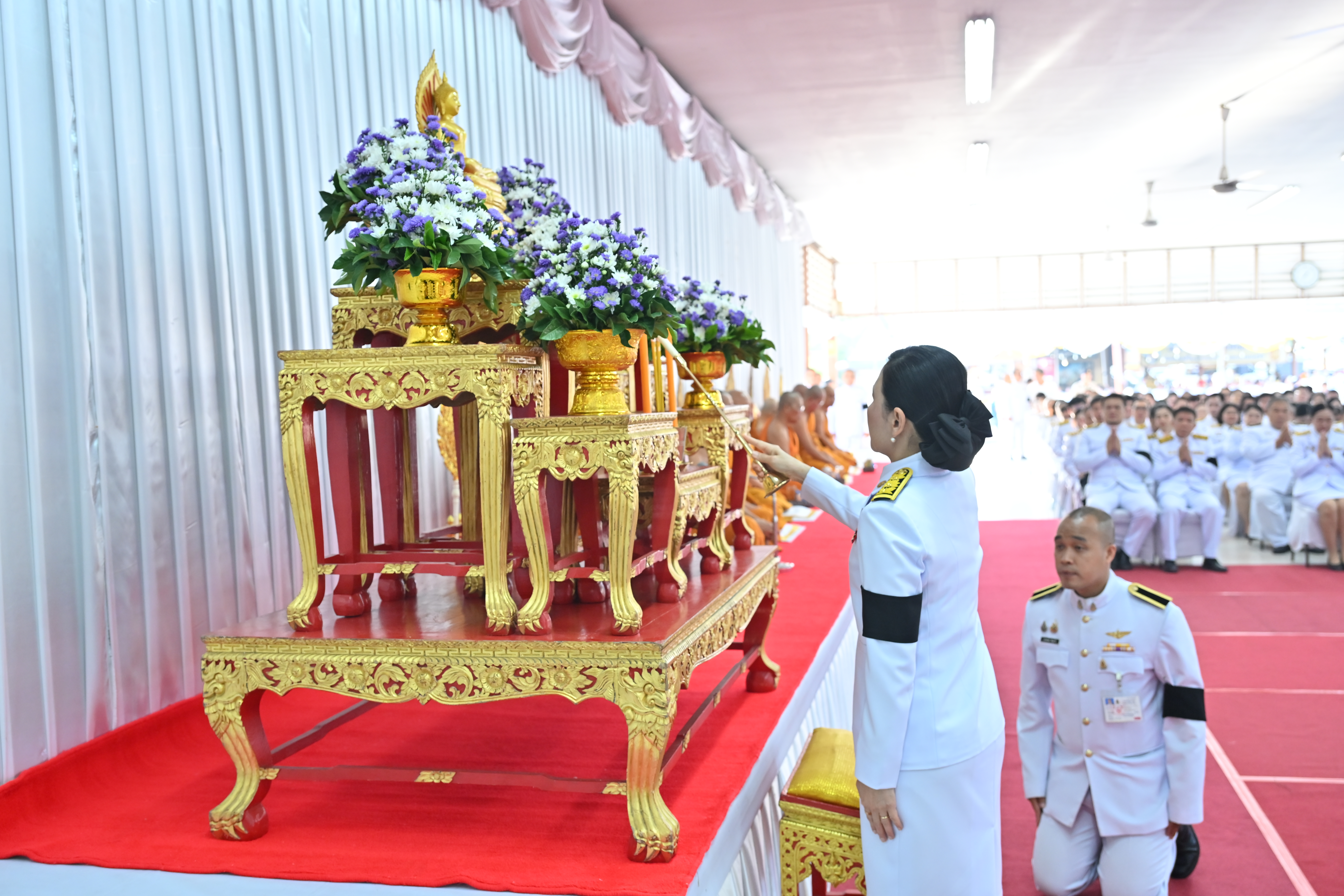 title - ส.ป.ก.นครปฐม เข้าร่วมพิธีเจริญพระพุทธมนต์ และทำบุญตักบาตร ถวายพระราชกุศลแด่ สมเด็จพระนางเจ้าฯ พระบรมราชินี เนื่องในโอกาสพระราชพิธีมหามงคลเฉลิมพระชนมพรรษา 4 รอบ 3 มิถุนายน 2569